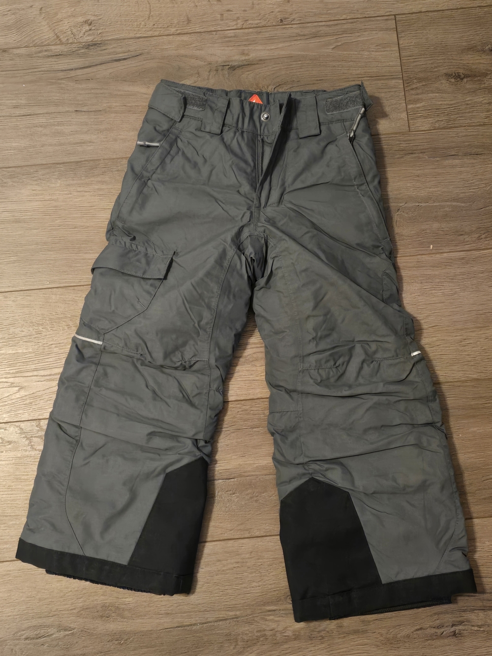 Boys Gray Colombia Bugaboo Snow Pants